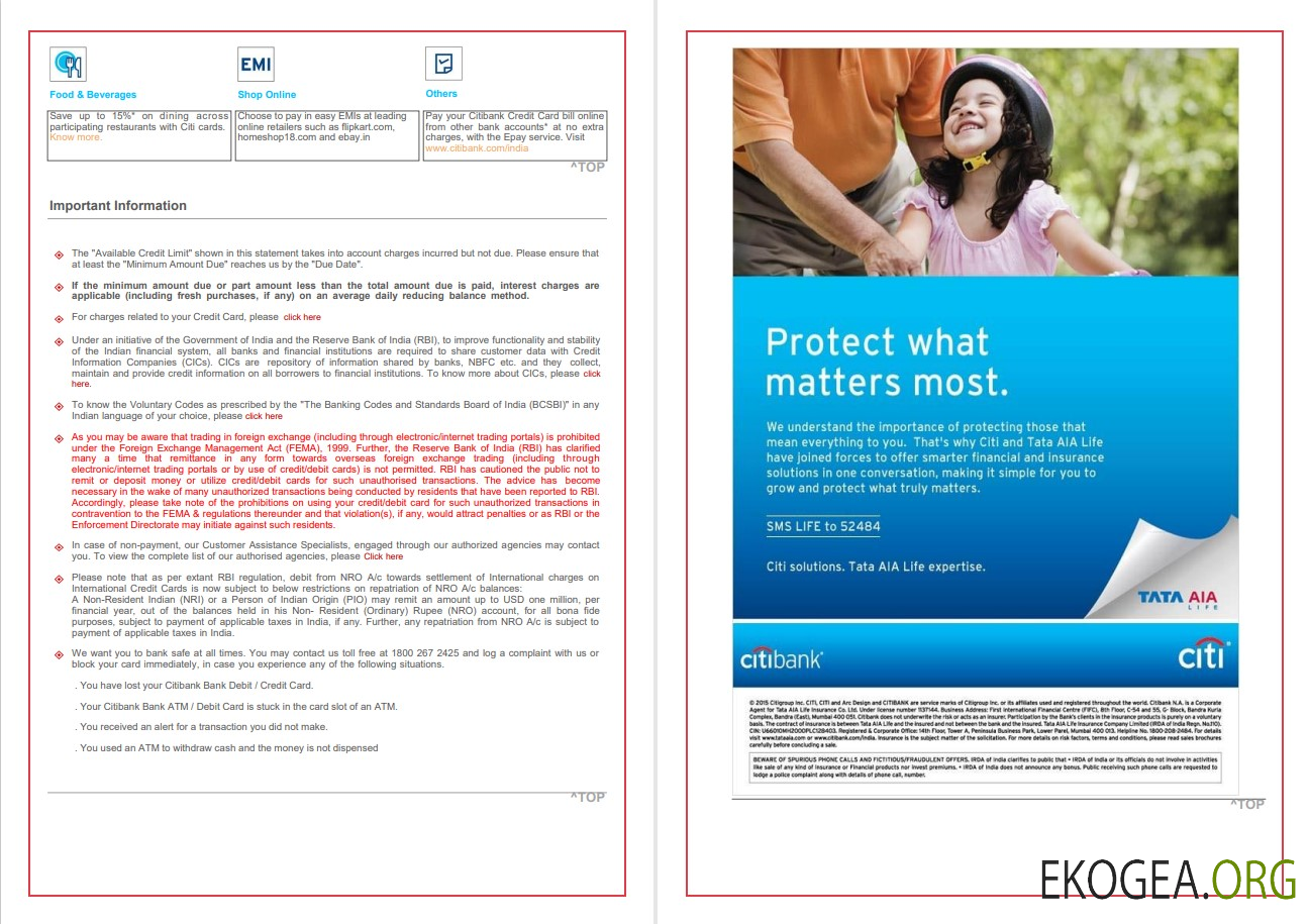 India Indian Oil utility bill template in Word and PDF format, 6 pages, 2